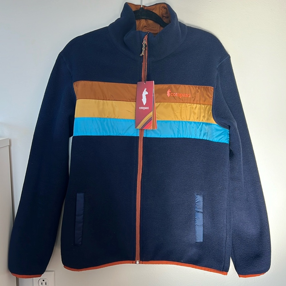 Men’s NWT Cotopaxi TECA Fleece Full Zip Jacket Medium